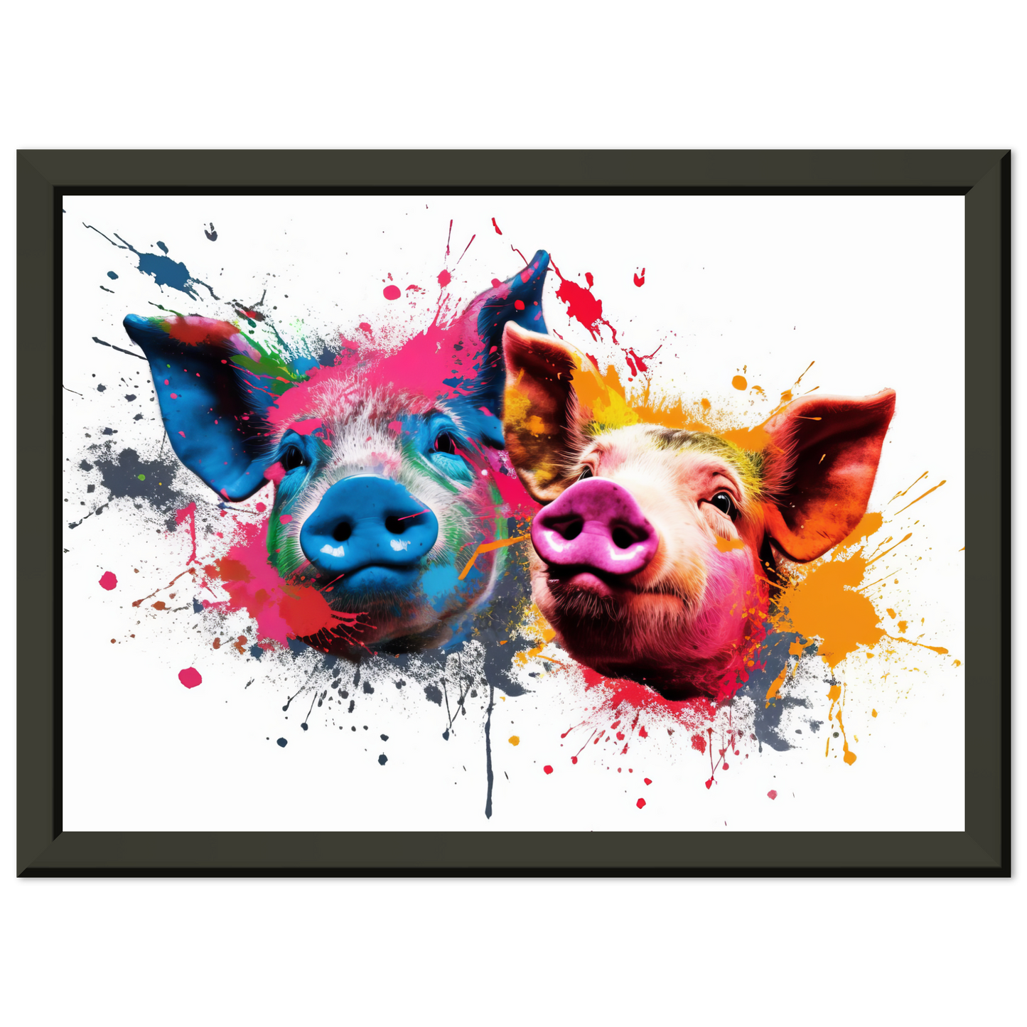 Schweine Schwein Pop-Art (PIG15)