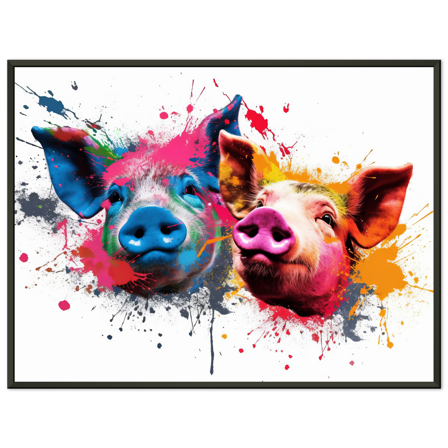 Schweine Schwein Pop-Art (PIG15)