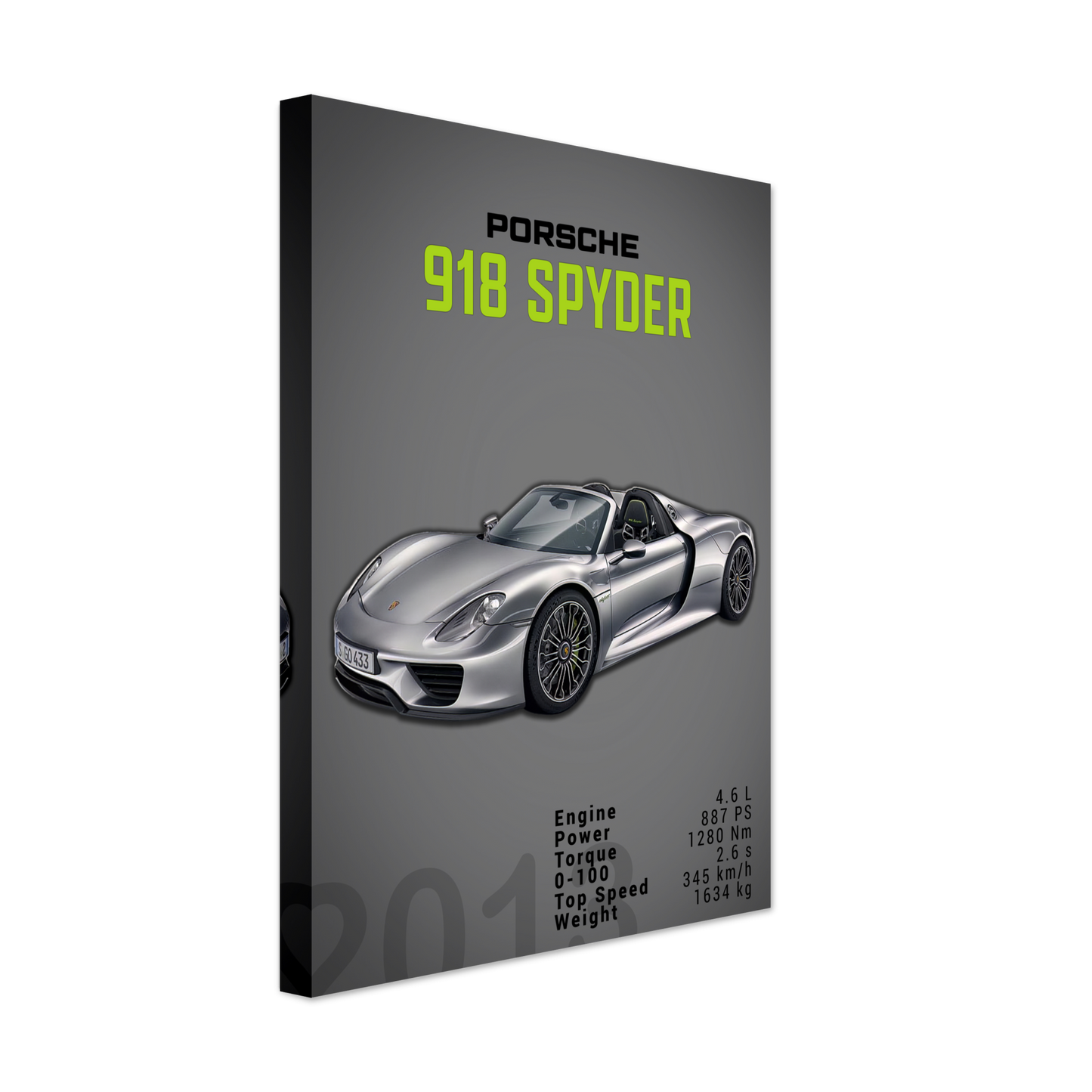 Porsche 918 Spyder (PORSCHE03D)