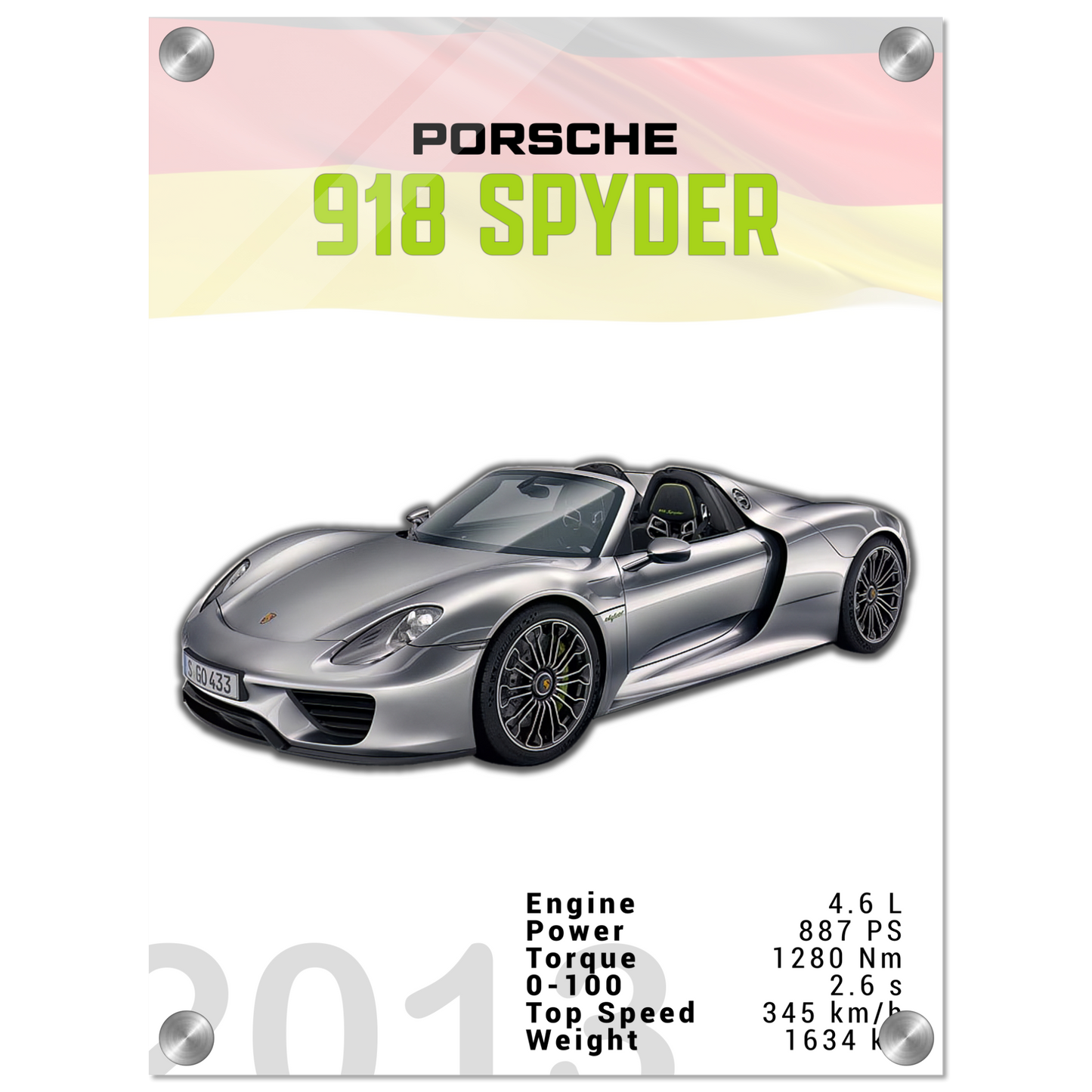 Porsche 918 Spyder (PORSCHE03)