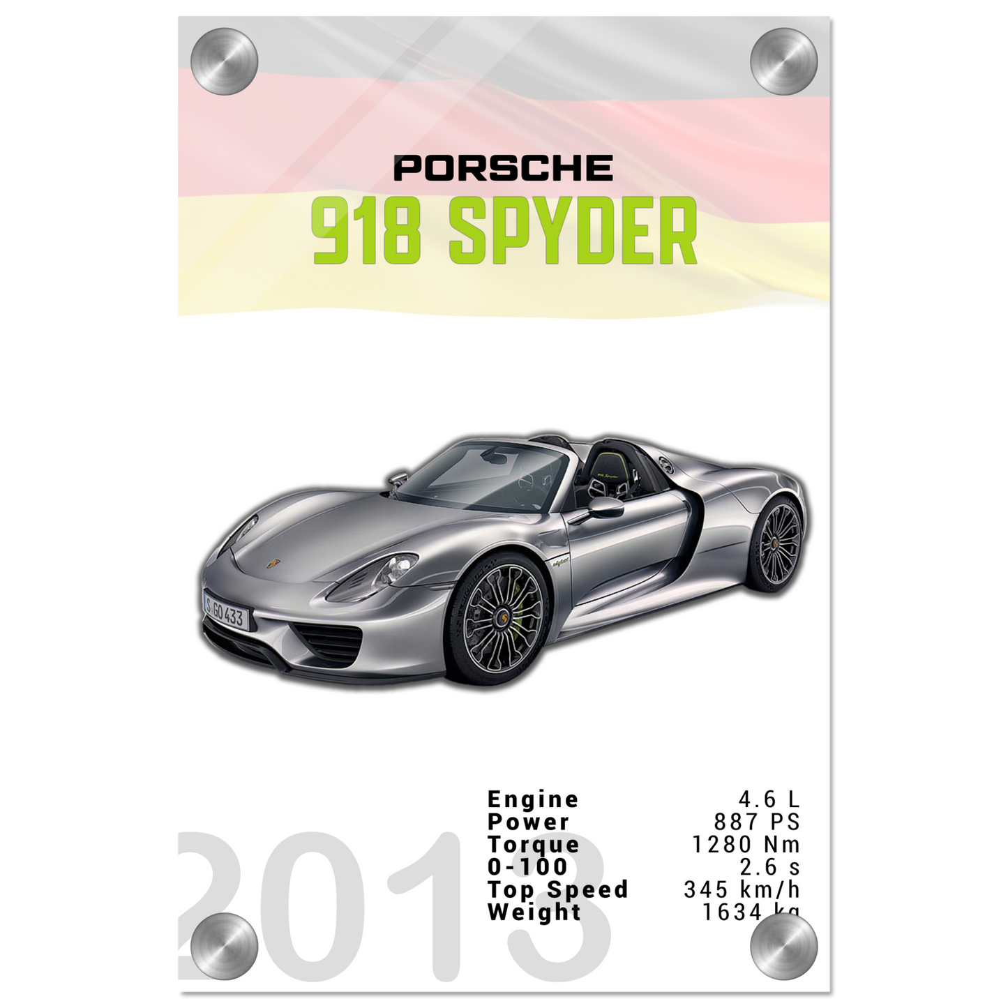 Porsche 918 Spyder (PORSCHE03)