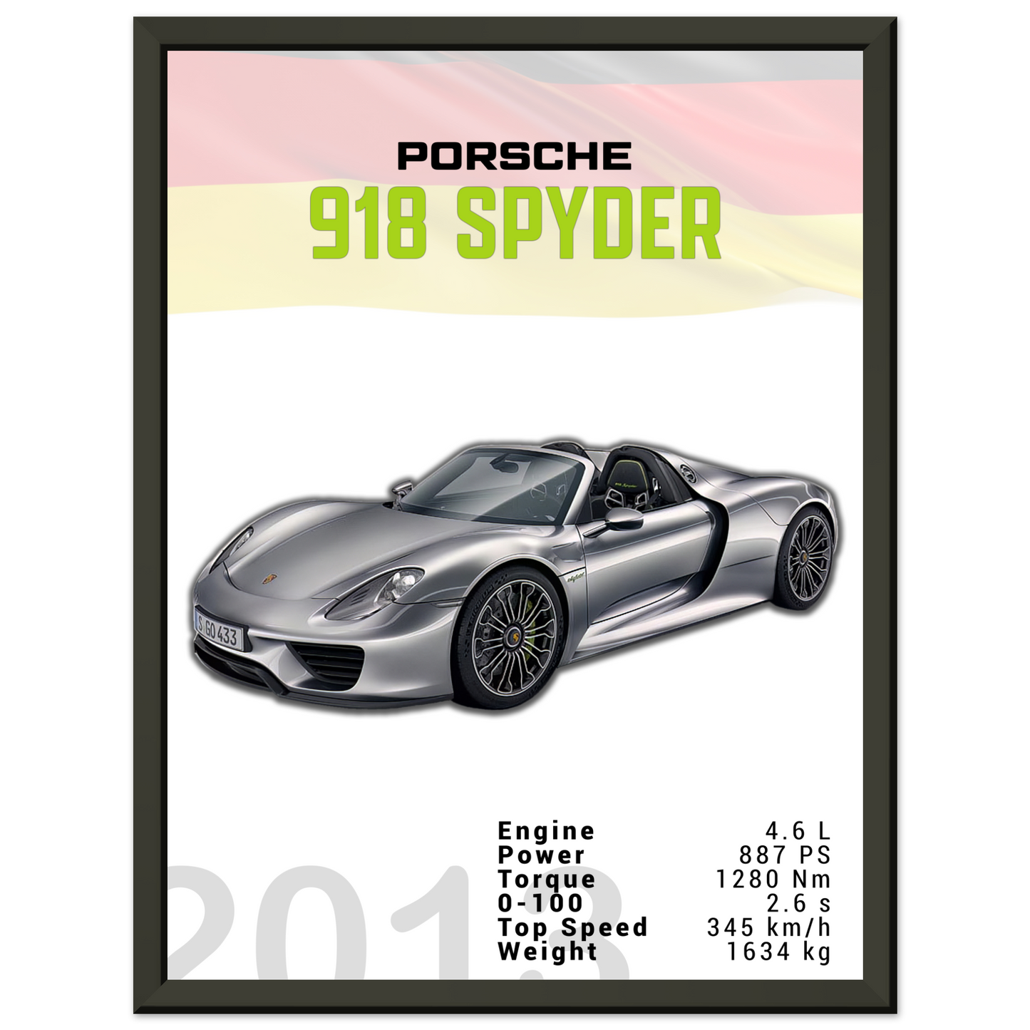 Porsche 918 Spyder (PORSCHE03)