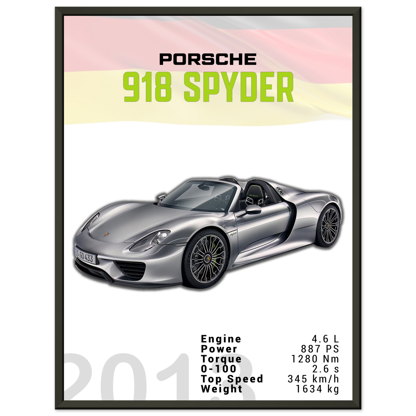 Porsche 918 Spyder (PORSCHE03)