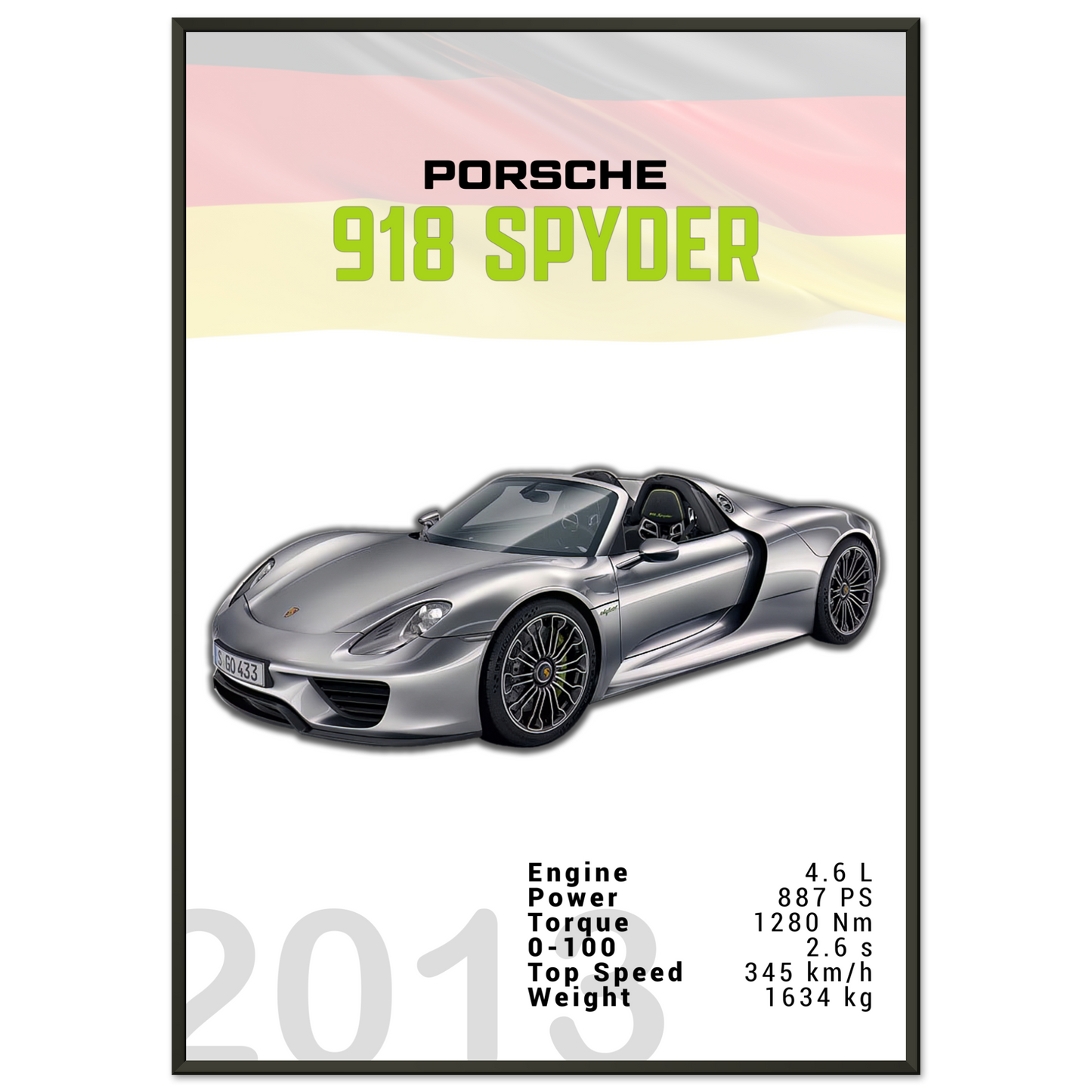Porsche 918 Spyder (PORSCHE03)