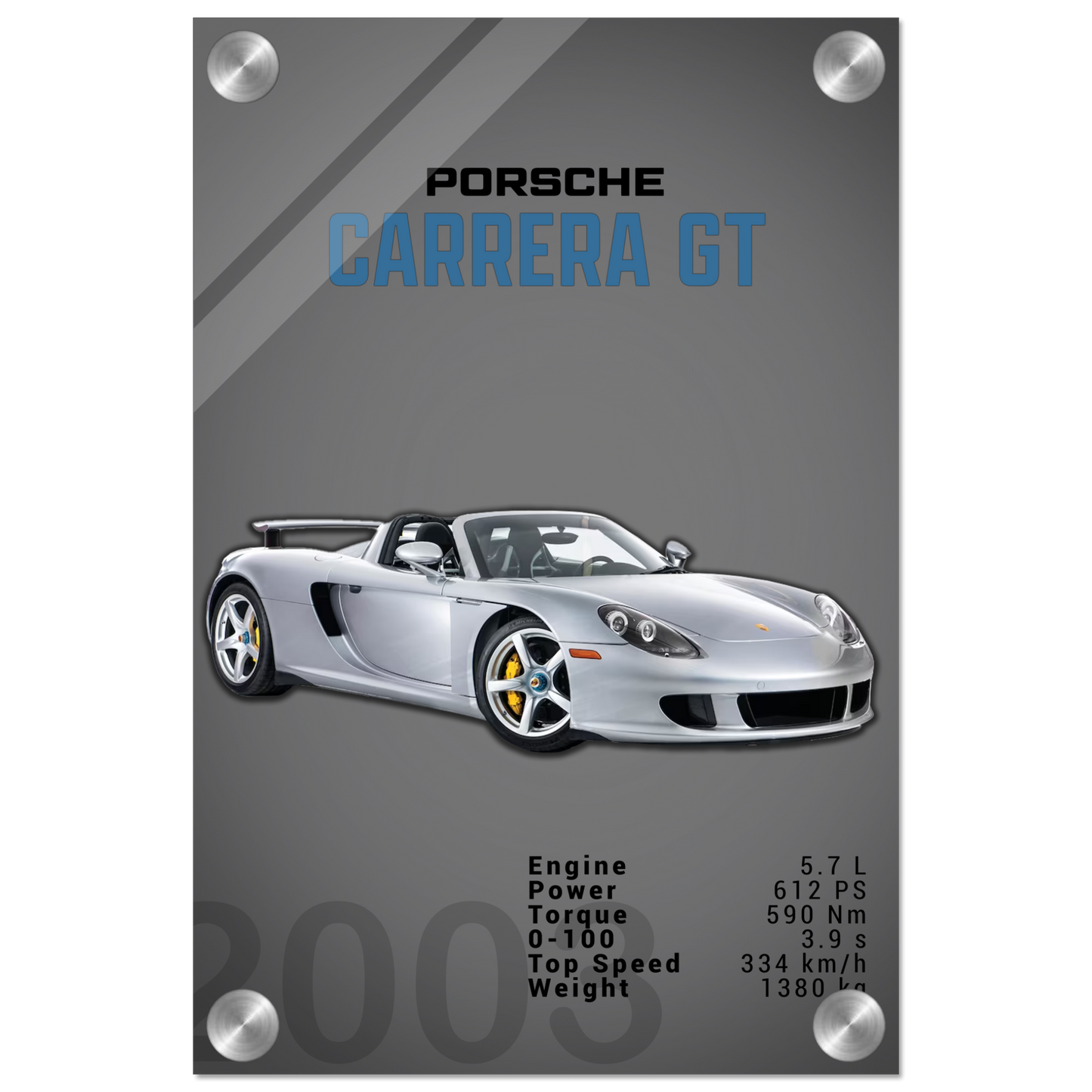 Porsche Carrera GT (PORSCHE04D)