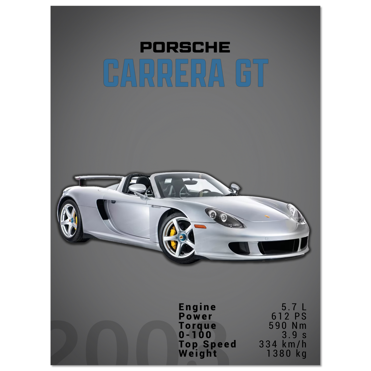 Porsche Carrera GT (PORSCHE04D)