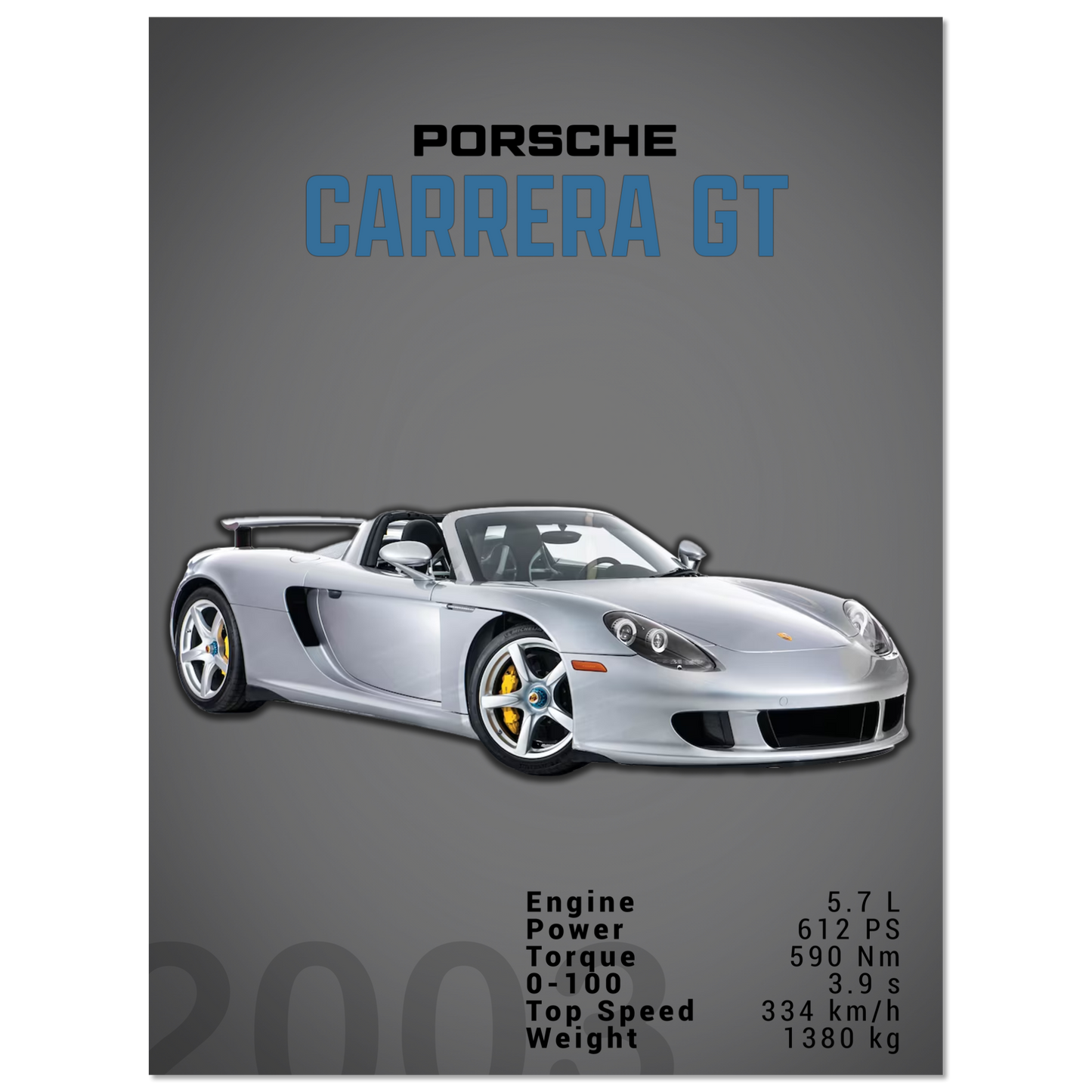 Porsche Carrera GT (PORSCHE04D)