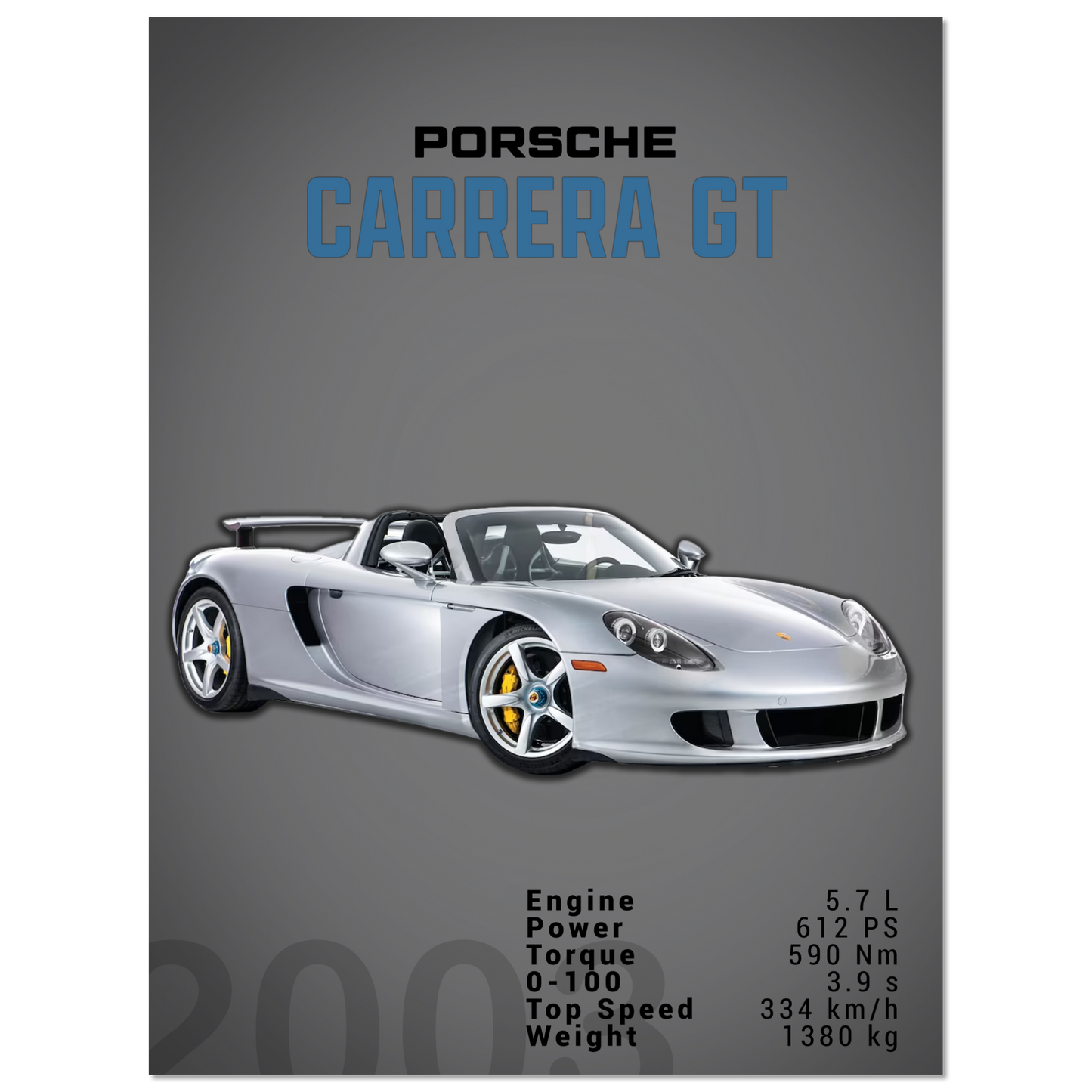 Porsche Carrera GT (PORSCHE04D)