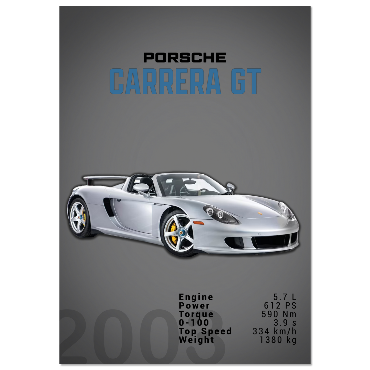 Porsche Carrera GT (PORSCHE04D)