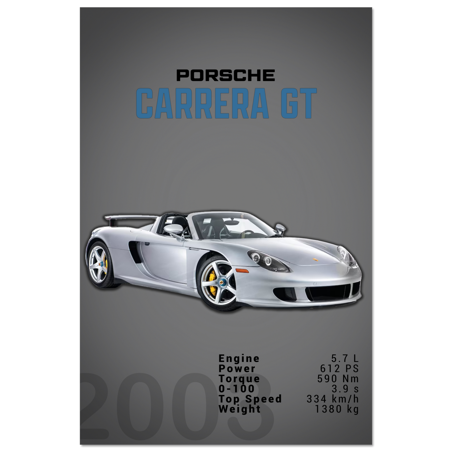 Porsche Carrera GT (PORSCHE04D)