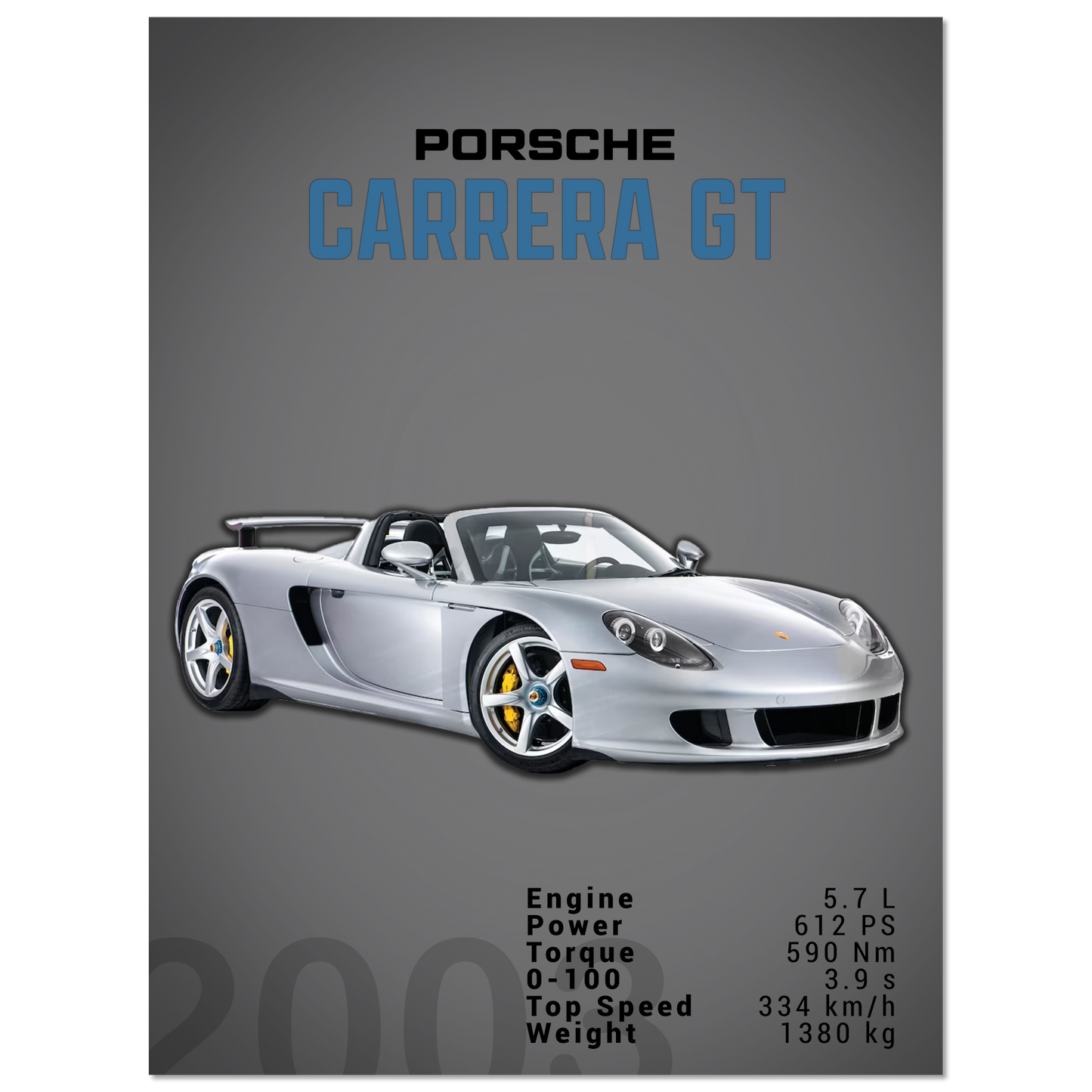 Porsche Carrera GT (PORSCHE04D)