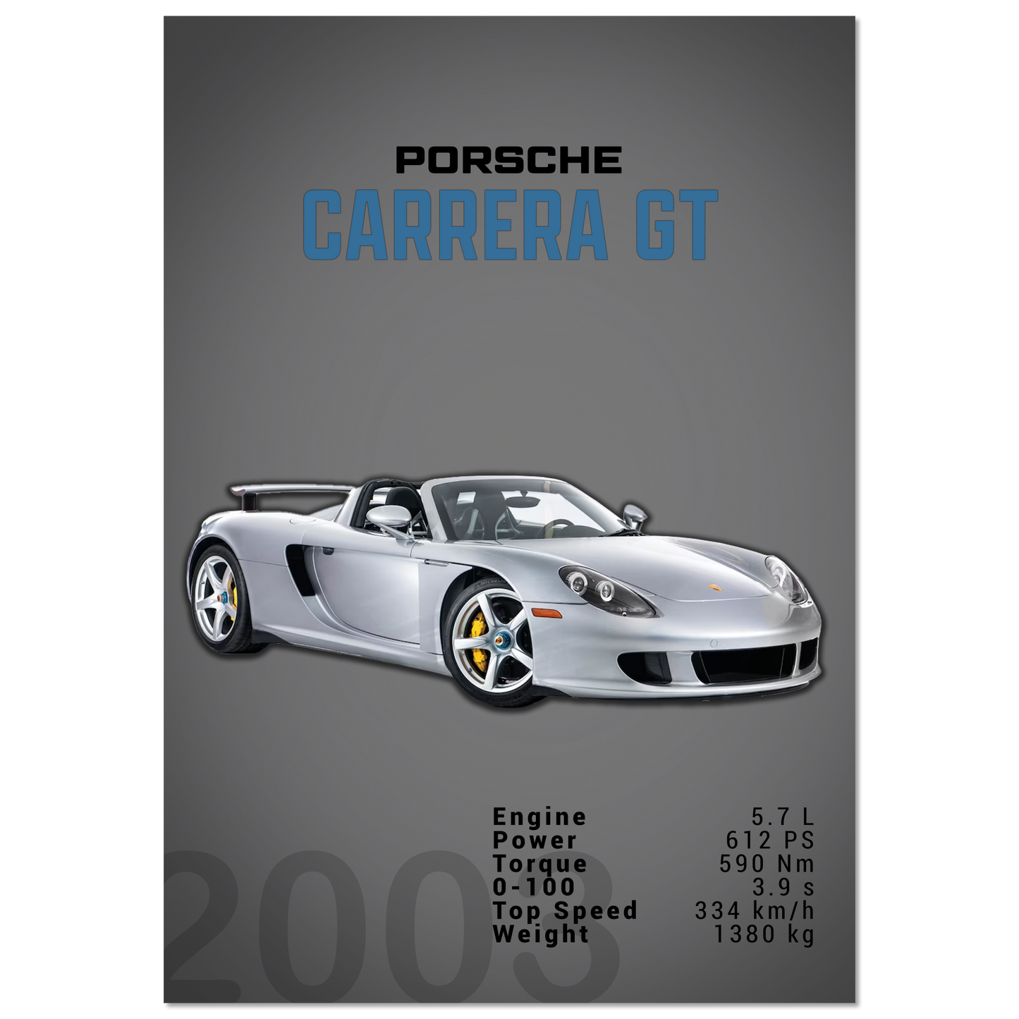 Porsche Carrera GT (PORSCHE04D)