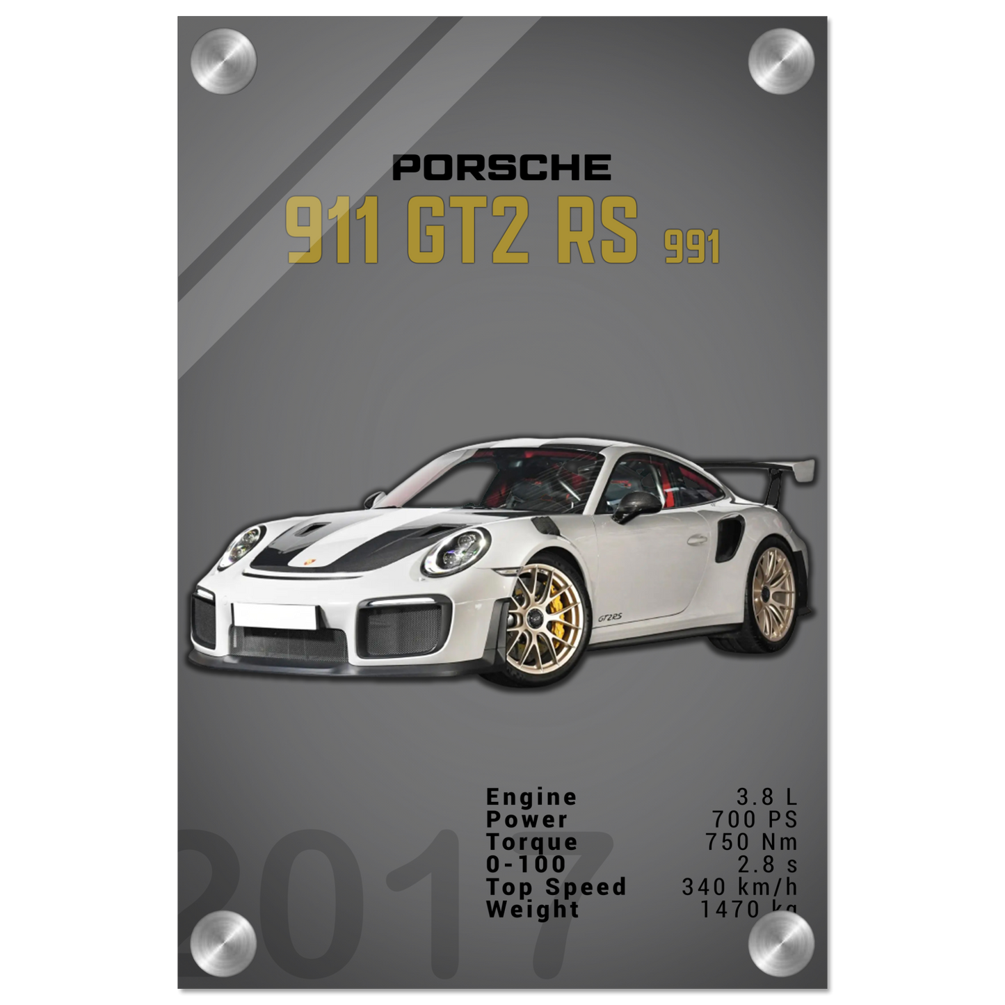 Porsche 991 (991) GT2 RS (PORSCHE06D)