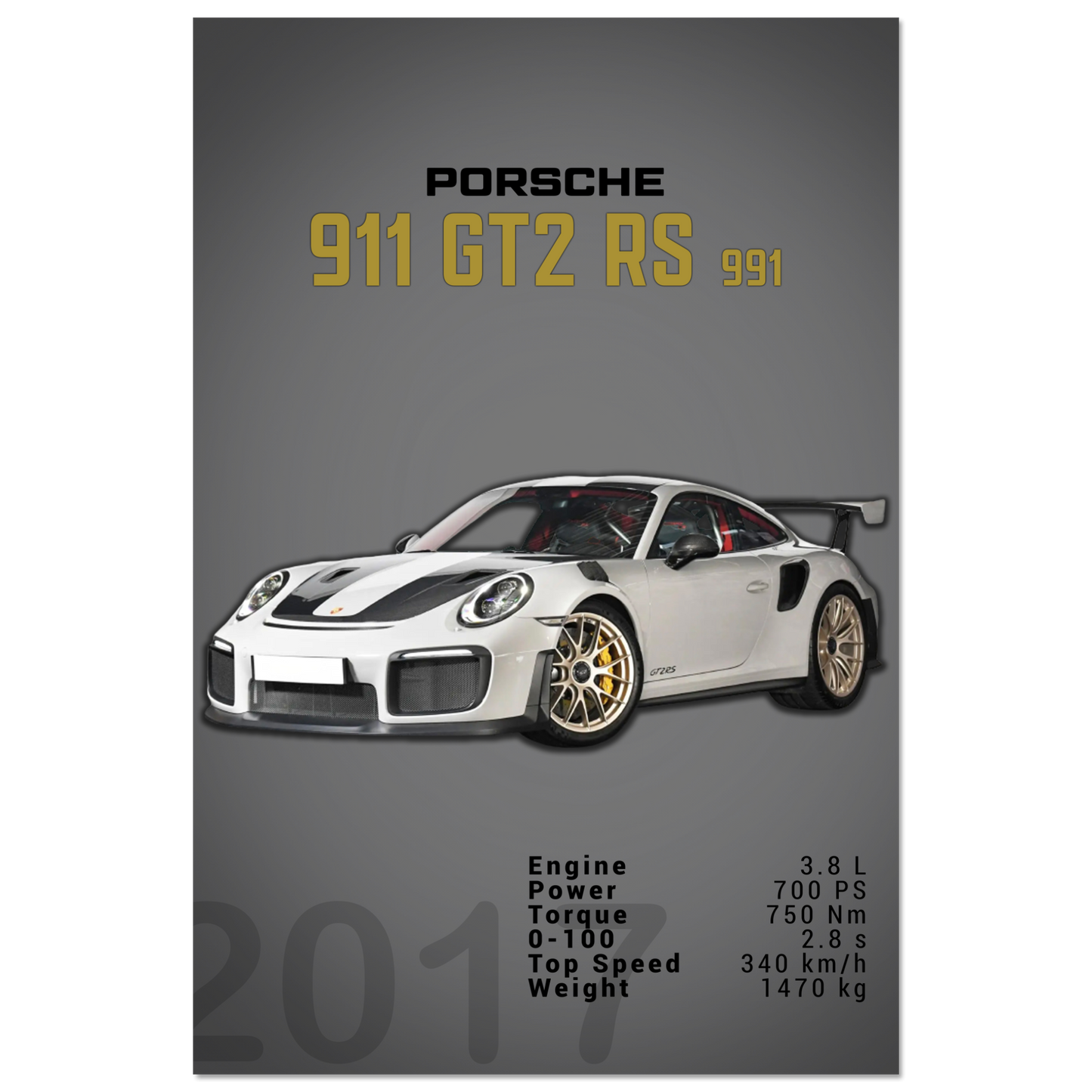 Porsche 991 (991) GT2 RS (PORSCHE06D)