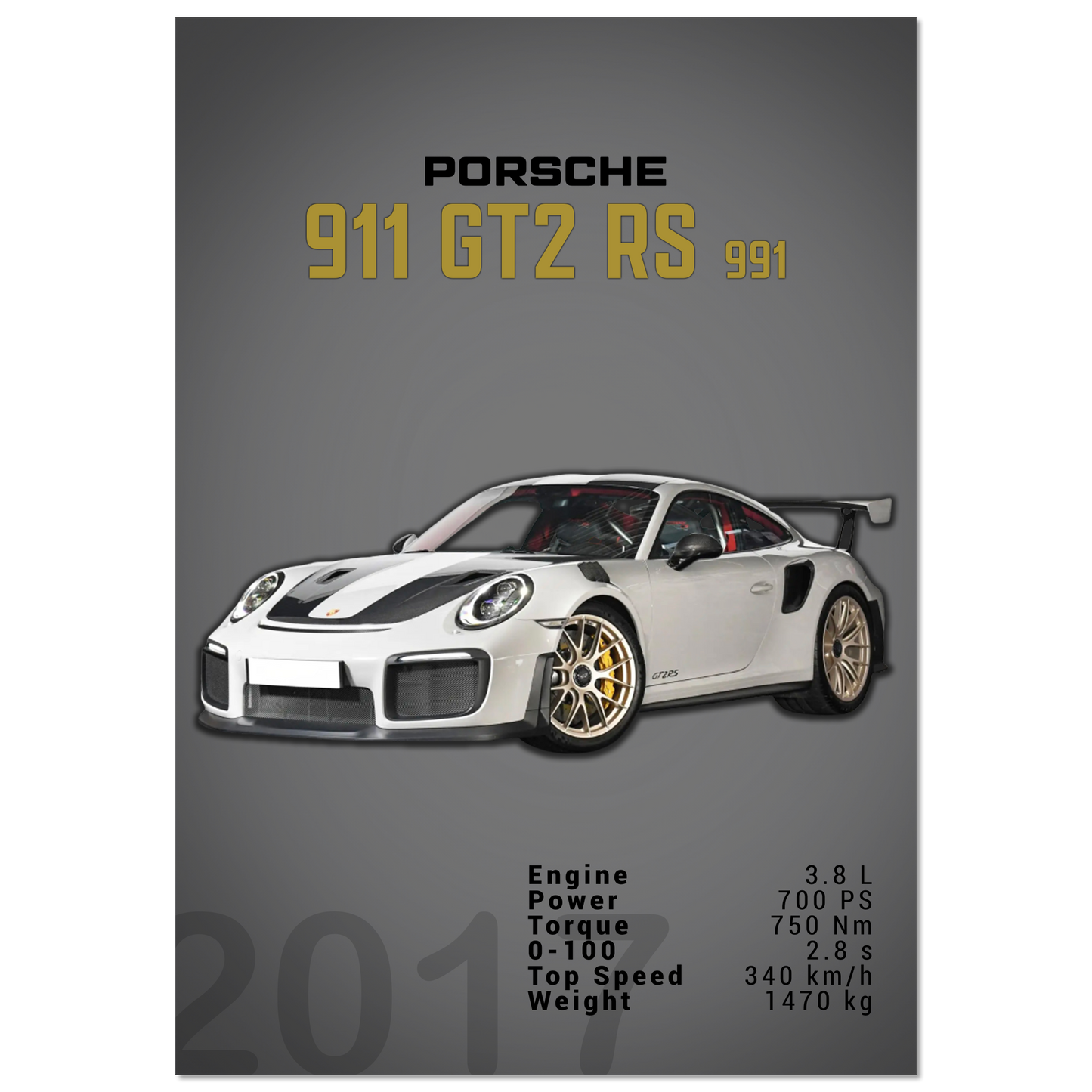 Porsche 991 (991) GT2 RS (PORSCHE06D)
