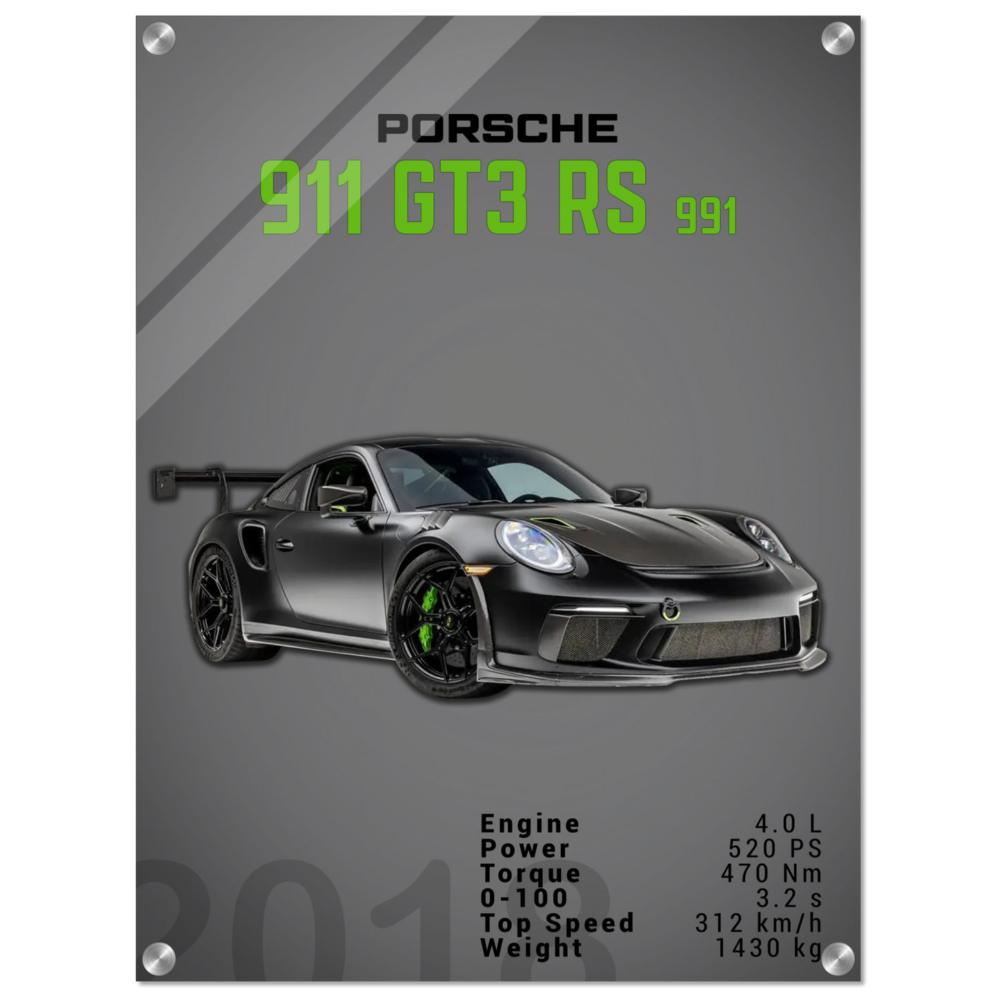 Porsche 991 (991) GT3 RS (PORSCHE07D)