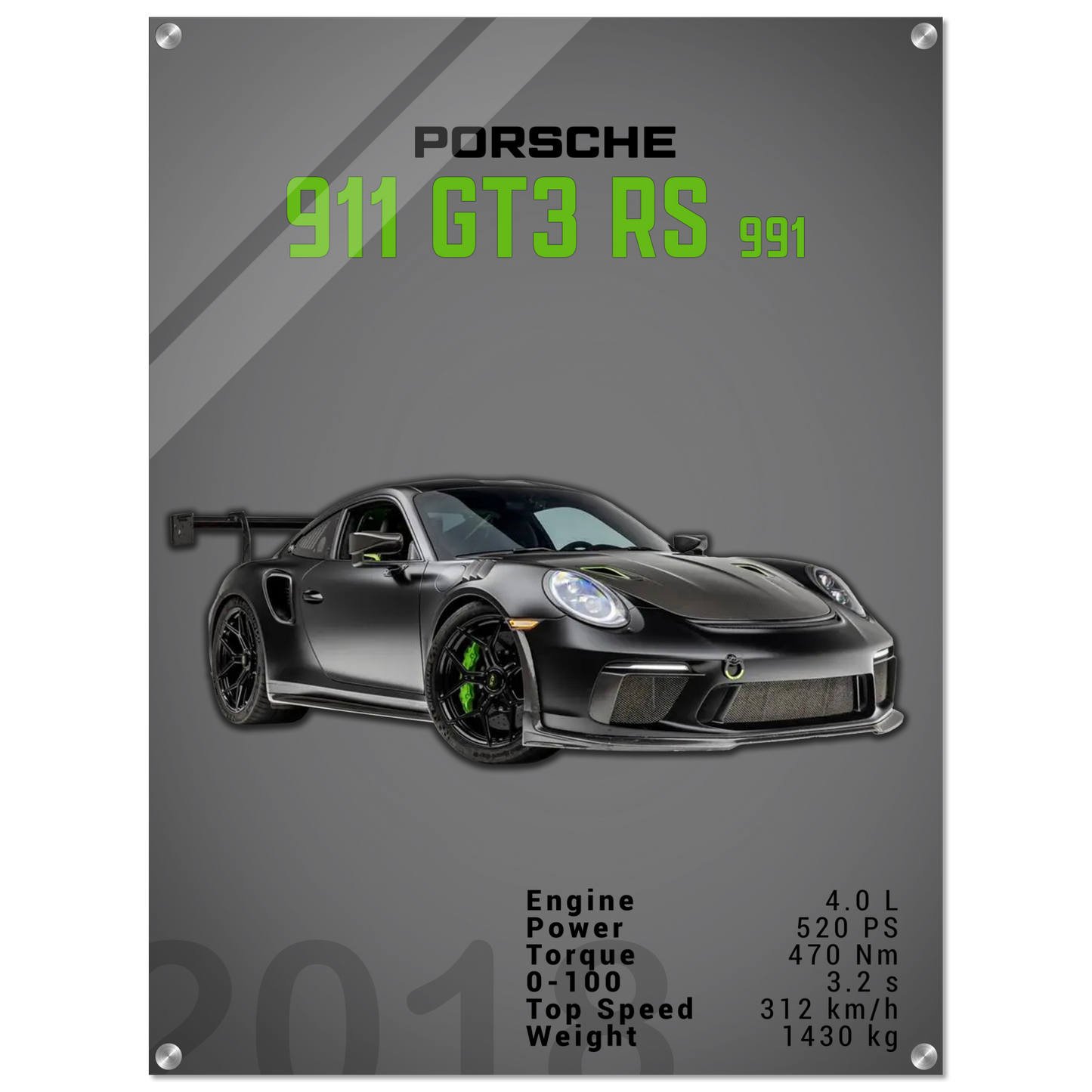 Porsche 991 (991) GT3 RS (PORSCHE07D)