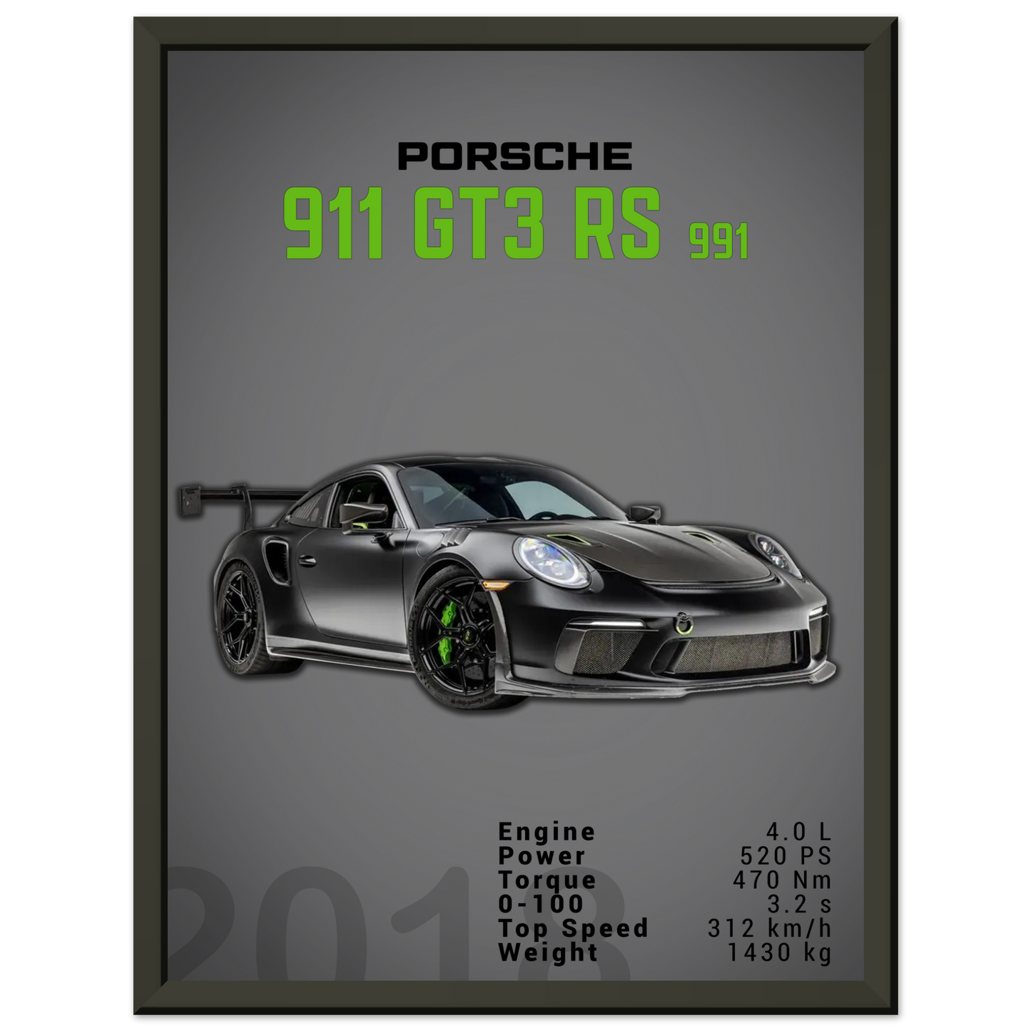 Porsche 991 (991) GT3 RS (PORSCHE07D)