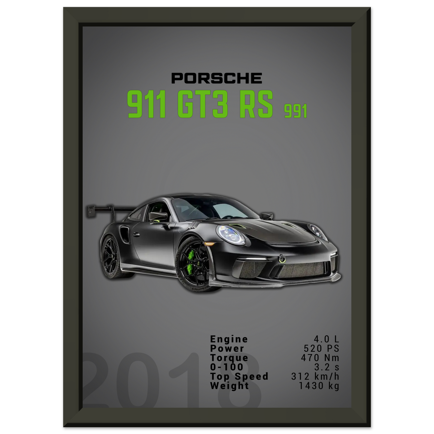 Porsche 991 (991) GT3 RS (PORSCHE07D)