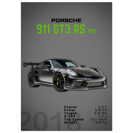 Porsche 991 (991) GT3 RS (PORSCHE07D)