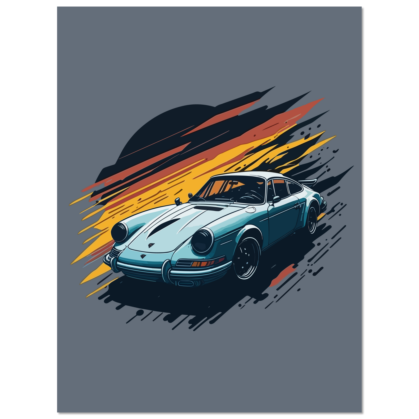 Porsche 911 master model artwork (PORSCHE14)