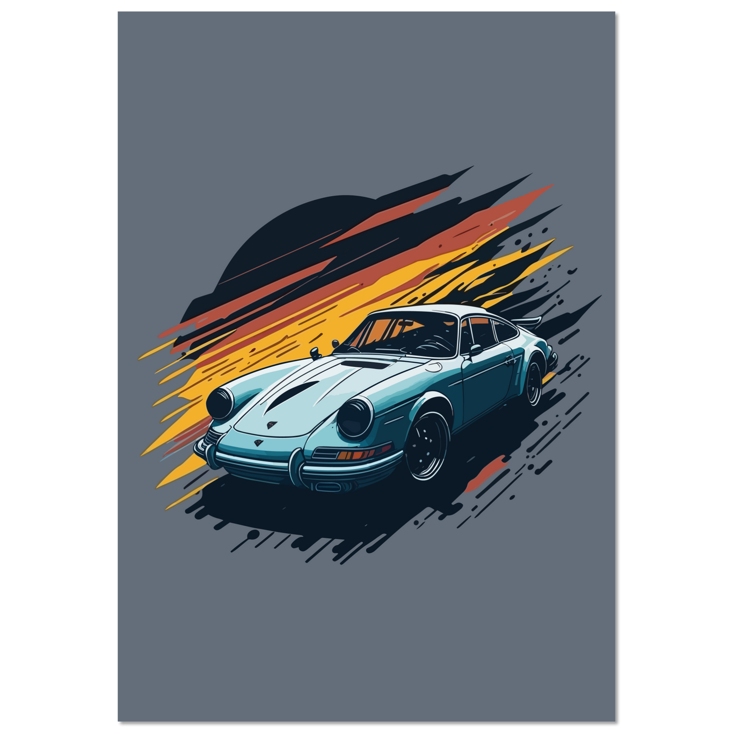 Porsche 911 master model artwork (PORSCHE14)