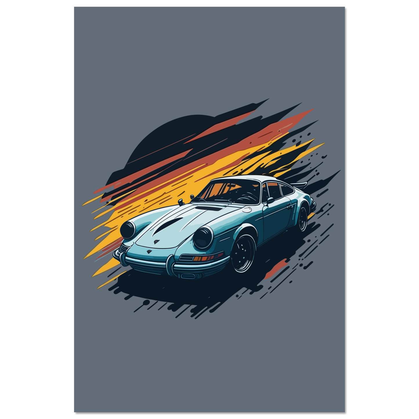 Porsche 911 master model artwork (PORSCHE14)