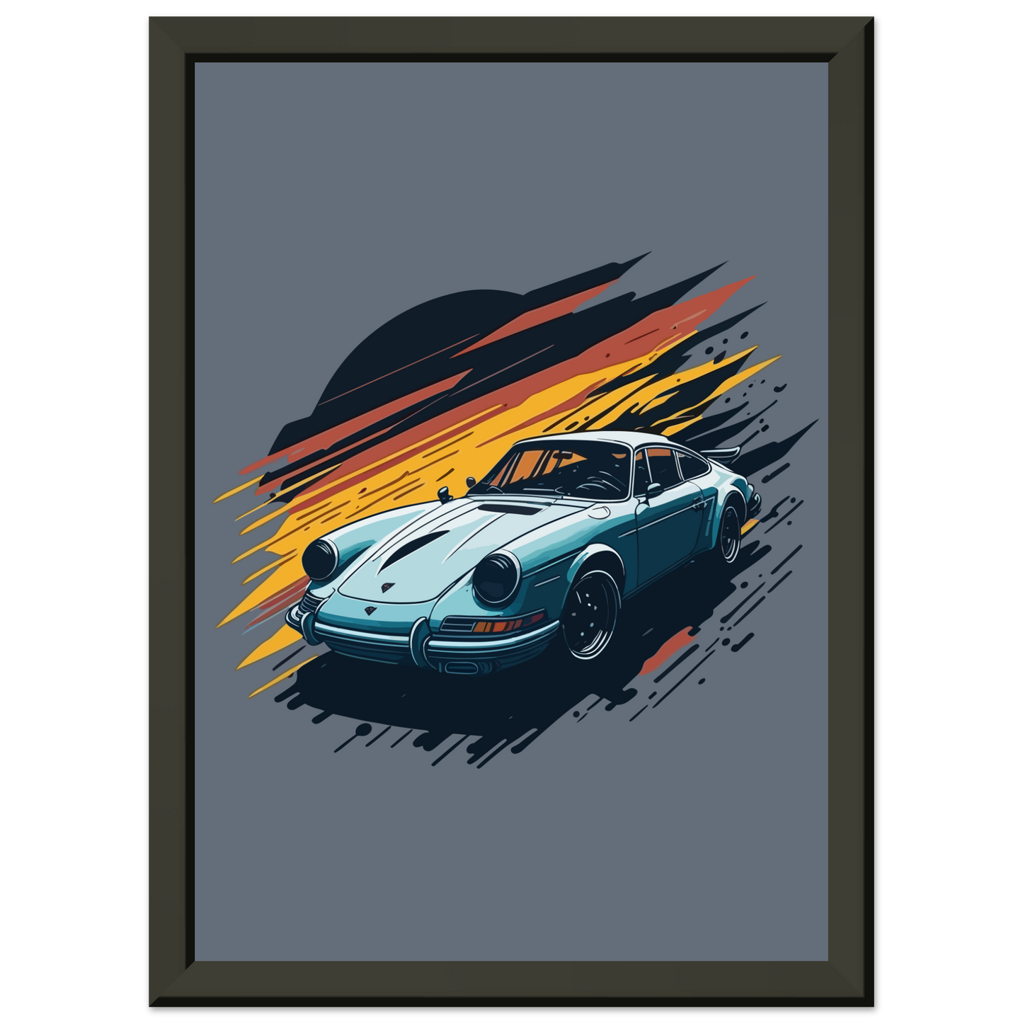Porsche 911 master model artwork (PORSCHE14)
