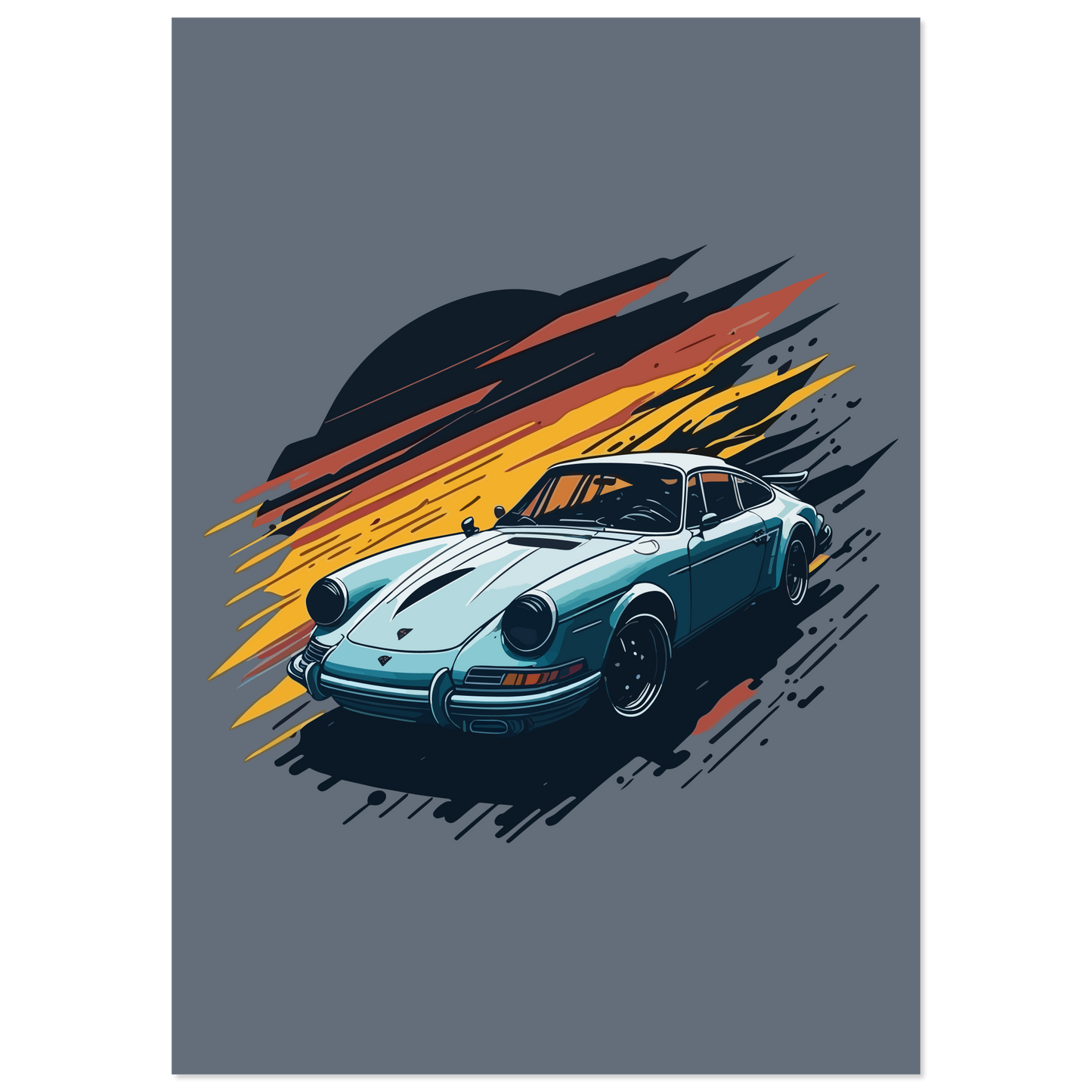 Porsche 911 master model artwork (PORSCHE14)