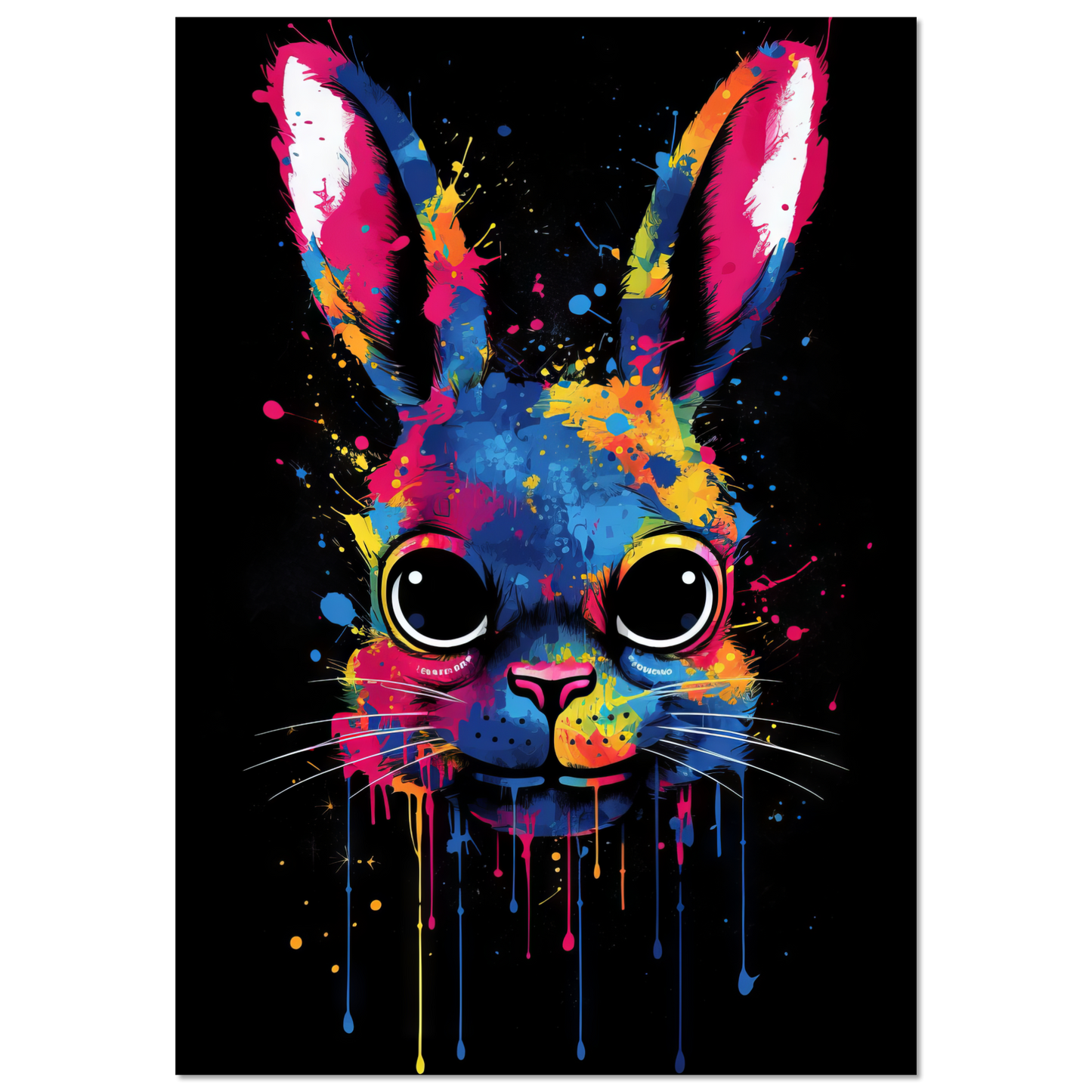 Bunny / Rabbit Pop Art (RABBIT01)