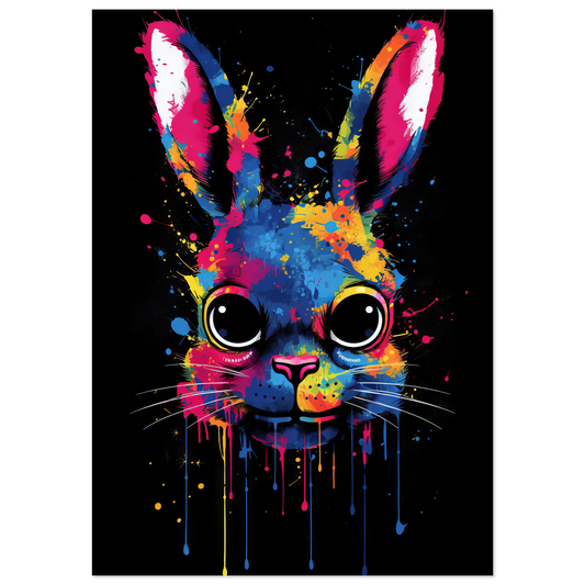 Bunny / Rabbit Pop Art (RABBIT01)