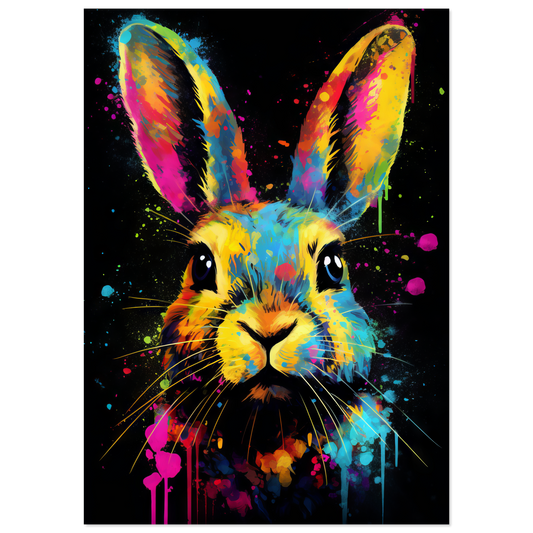Bunny / Rabbit Pop Art (RABBIT02)