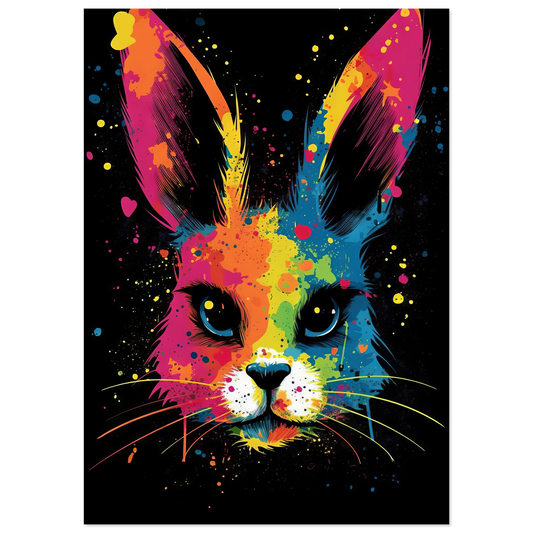 Bunny / Rabbit Pop Art (RABBIT04)