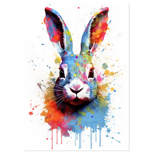 Bunny / Rabbit Pop Art (RABBIT06)