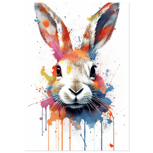 Bunny / Rabbit Pop Art (RABBIT07)