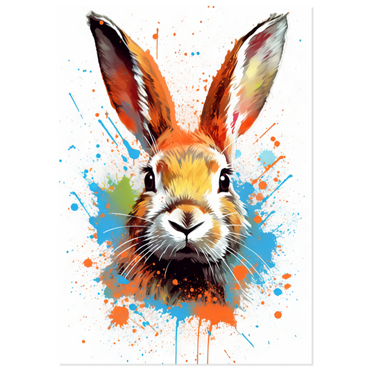 Bunny / Rabbit Pop Art (RABBIT08)