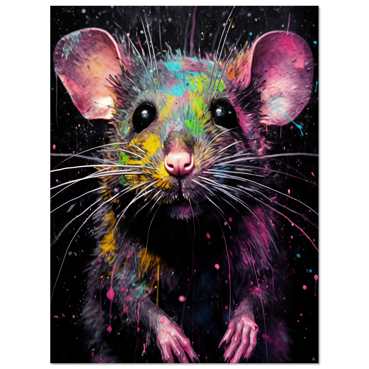 Ratte Pop-Art (RAT01)