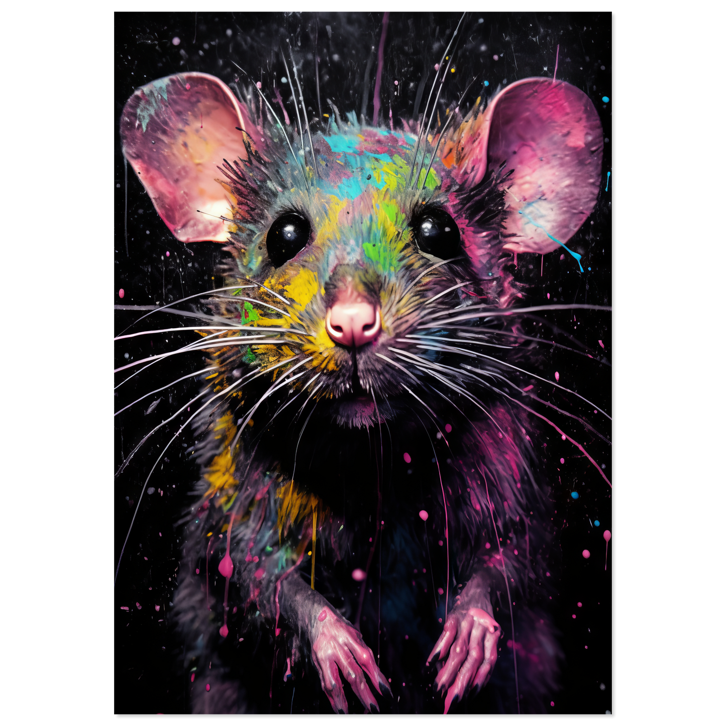 Ratte Pop-Art (RAT01)