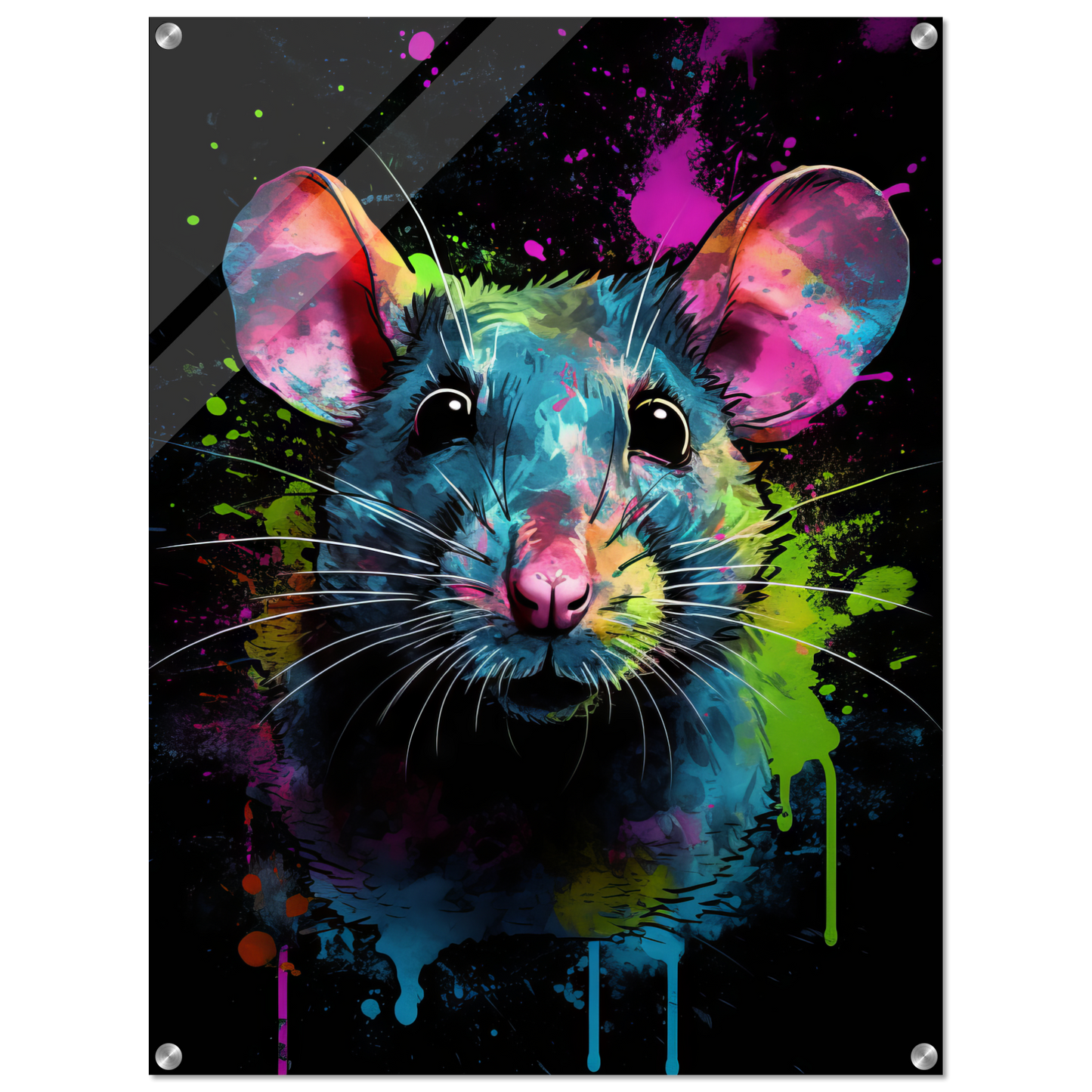 Ratte Pop-Art (RAT02)