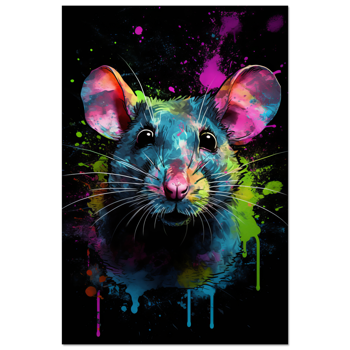 Ratte Pop-Art (RAT02)