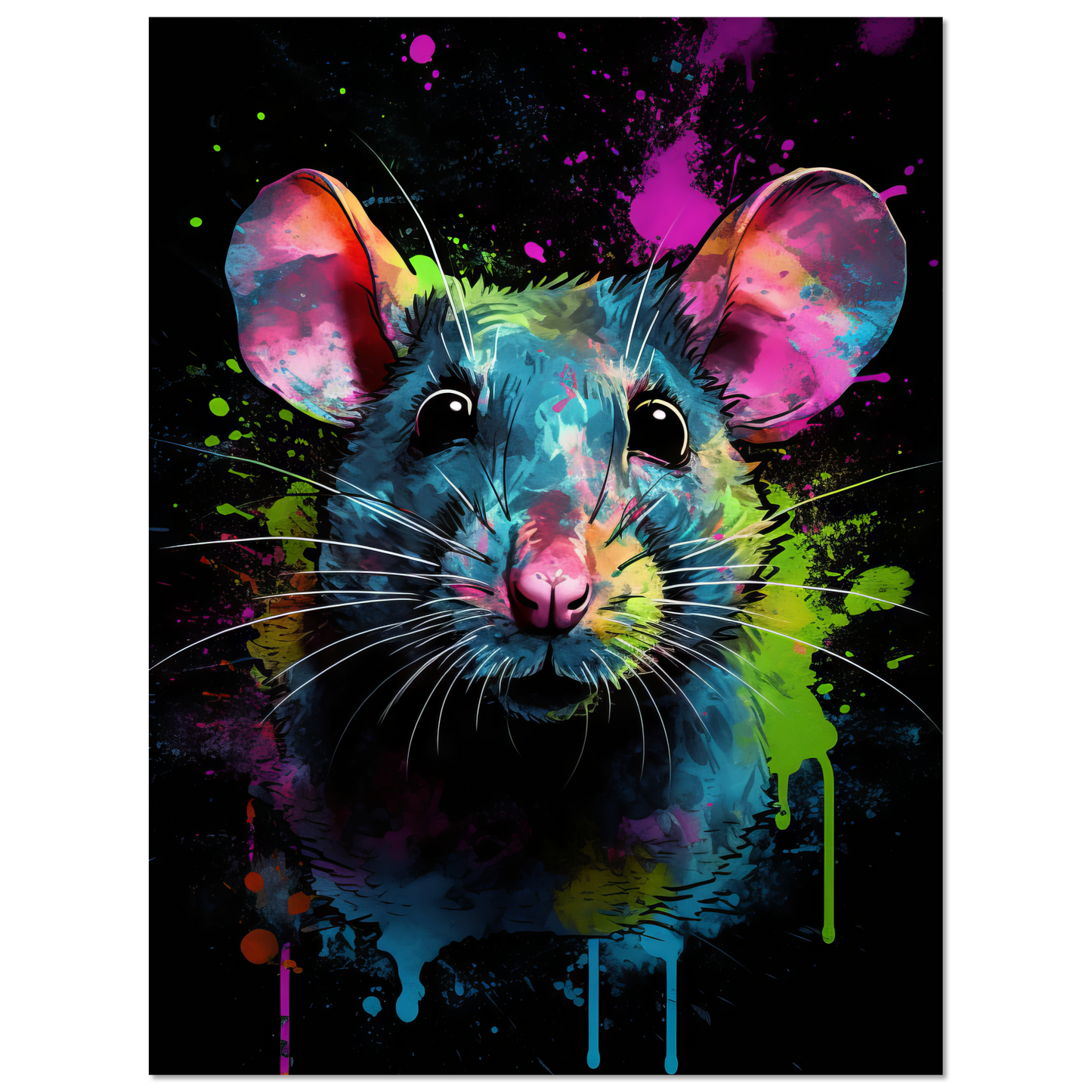 Ratte Pop-Art (RAT02)