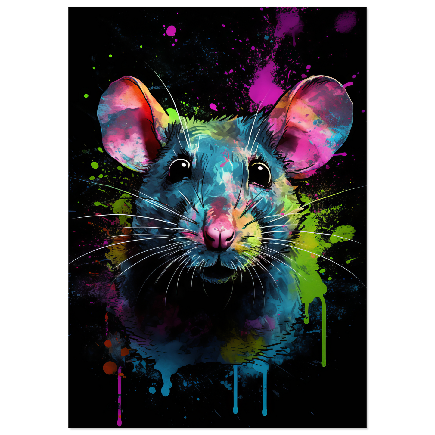 Ratte Pop-Art (RAT02)