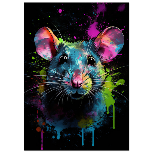 Ratte Pop-Art (RAT02)