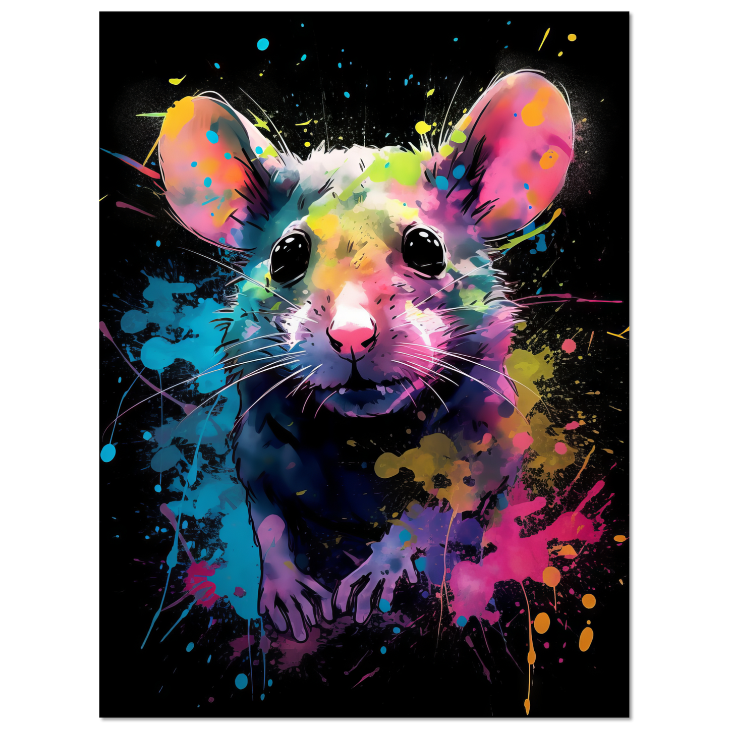 Rat pop art (RAT03)
