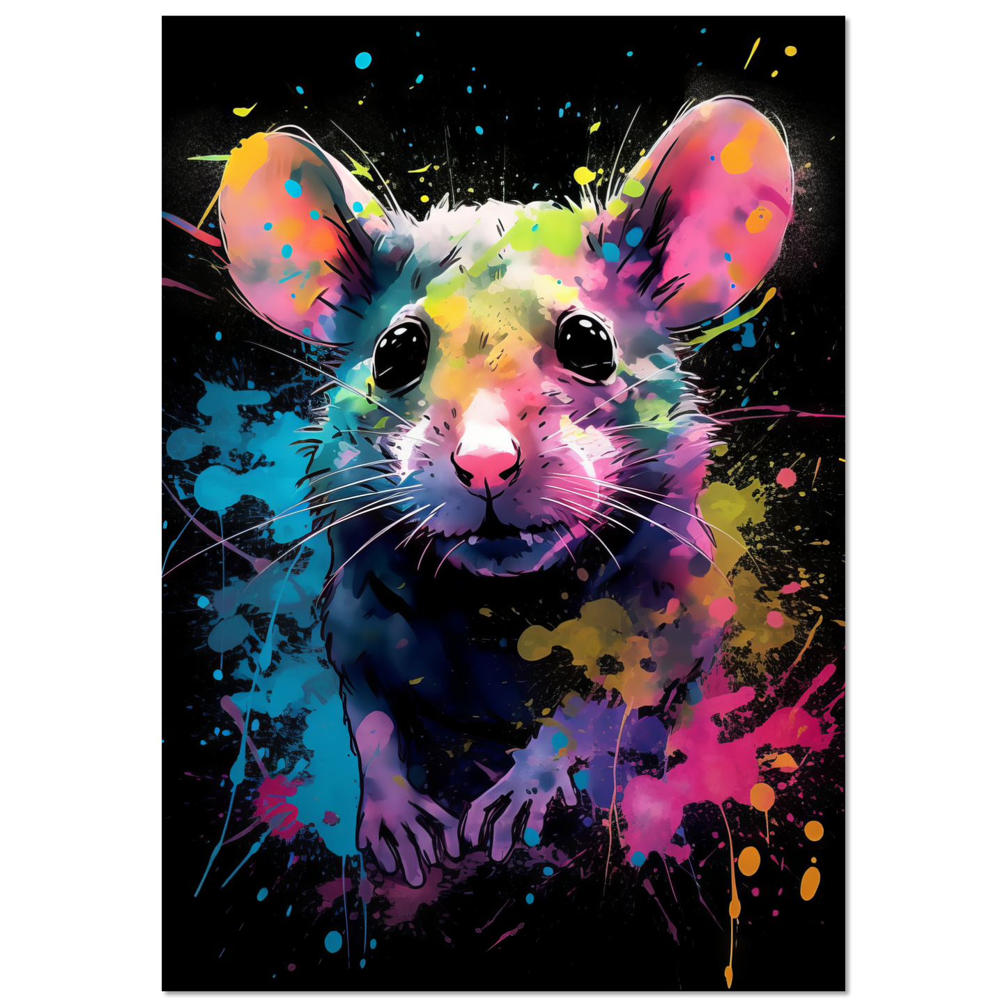 Rat pop art (RAT03)