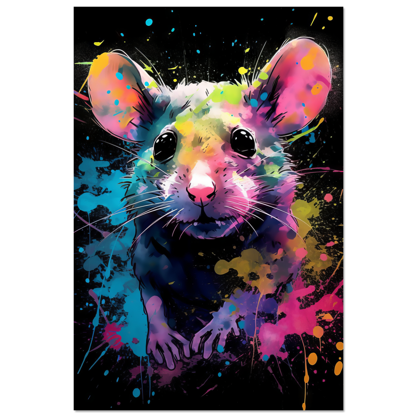 Rat pop art (RAT03)