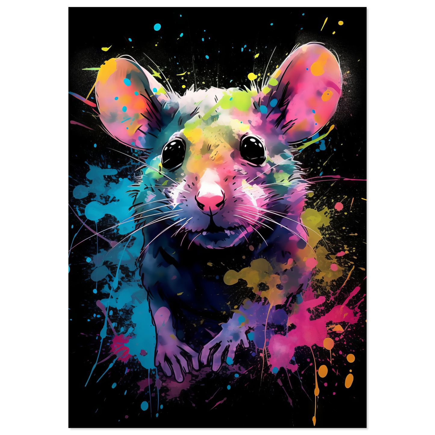 Rat pop art (RAT03)