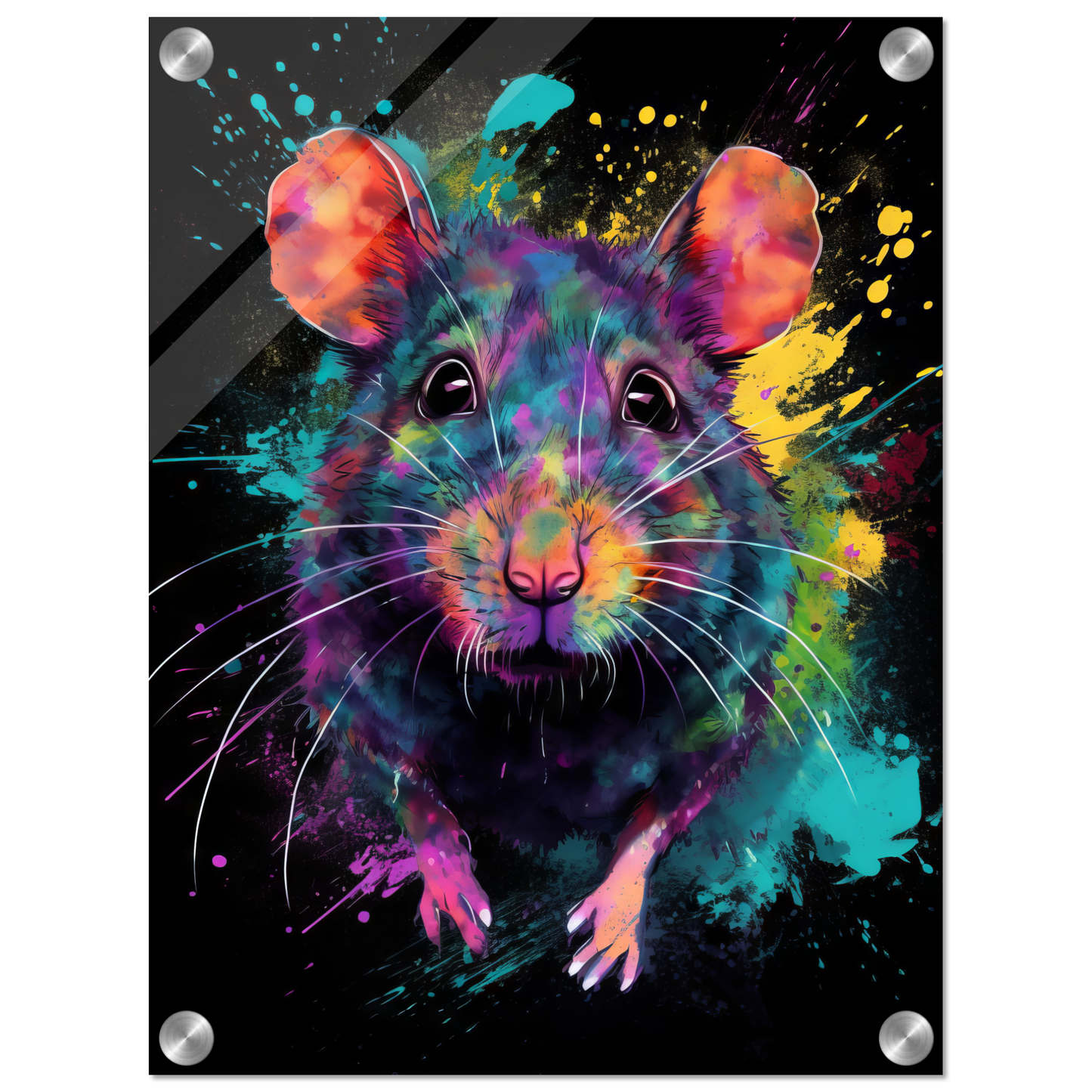 Rat pop art (RAT04)