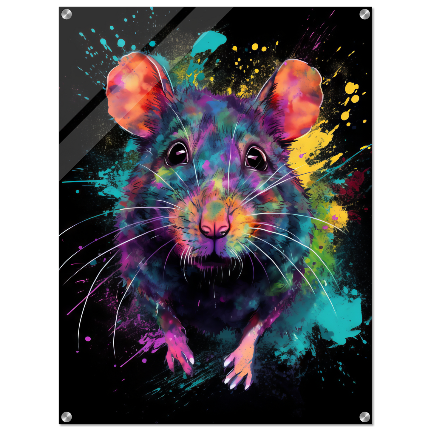 Rat pop art (RAT04)