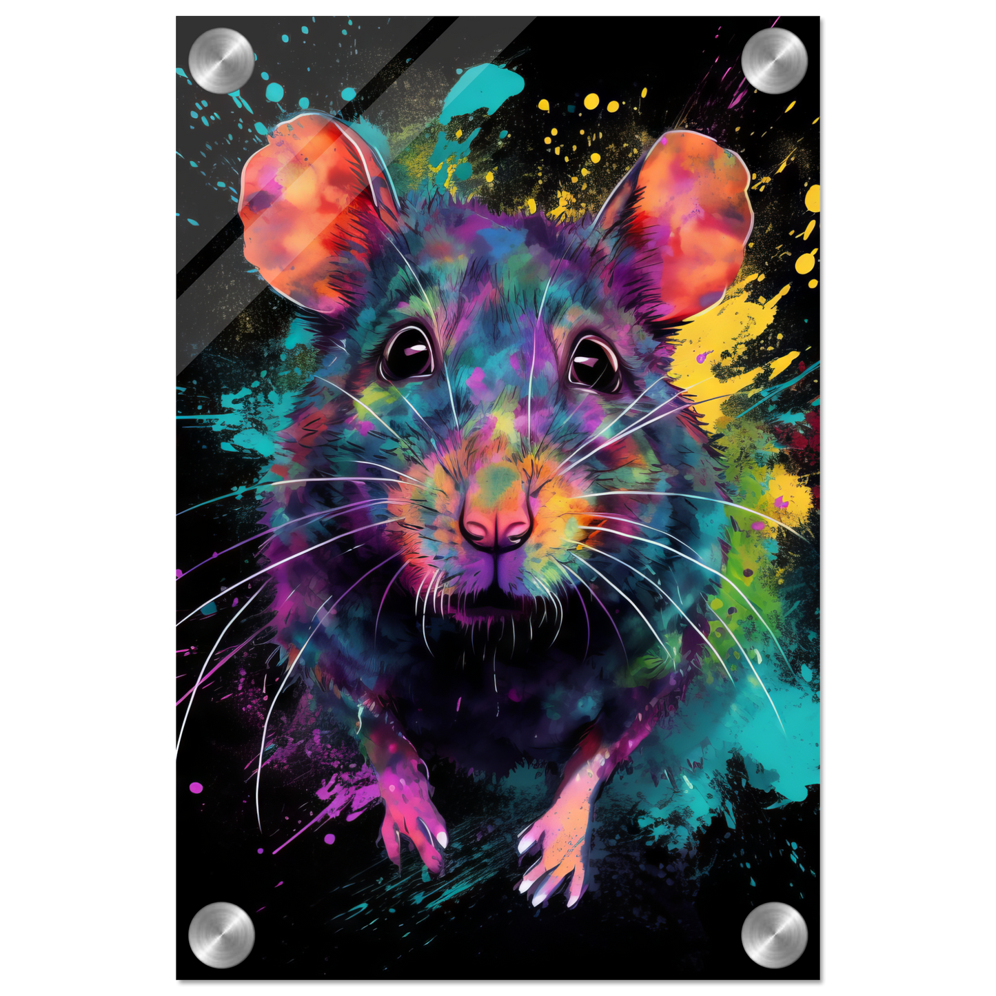 Rat pop art (RAT04)